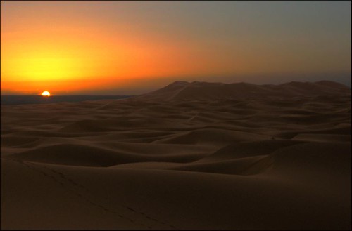 Amanecer en Merzouga